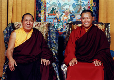 H.H.Penor Rinpoche & Sakyong Mipham Rinpoche