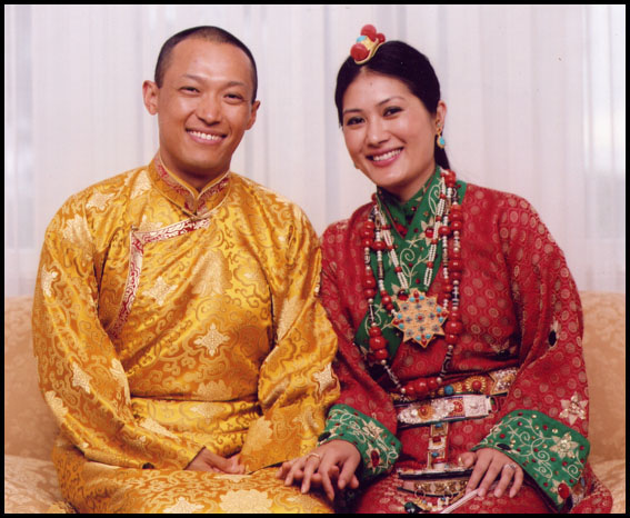 Sakyong Mipham Rinpoche and Khandro Tseyang Ripa